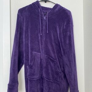 Cozy Purple Adult Onesie